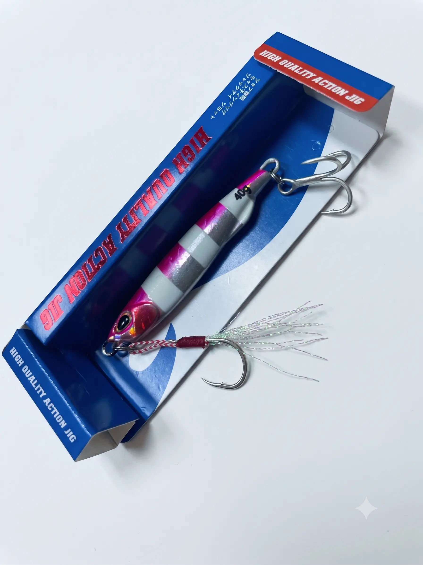 JIG PINK/ZEBRA 40gr